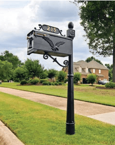 Residential mailbox representing Mailbox Project expansion