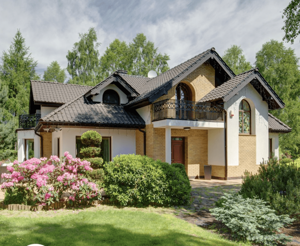 Image of a residential home with a front porch.